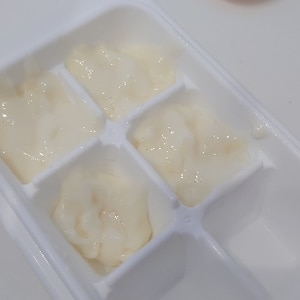 【離乳食後期】簡単ホワイトソース～冷凍保存～